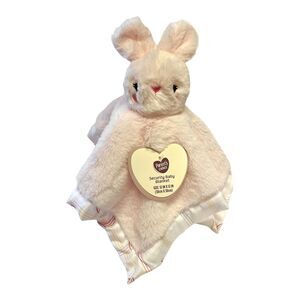 Parents Choice Pink Bunny Rabbit Security Blanket Lovey Baby Plush 12” NEW